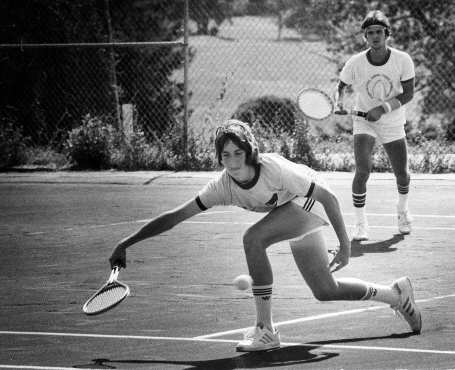 Tennis star Ken Flach